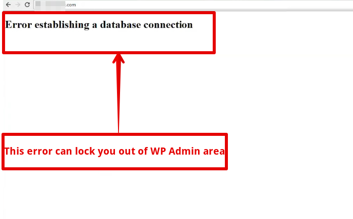 WORDPRESS database Error. Код ошибки: DB_Error. Ошибка СУБД Lock. Error establishing a database connection.