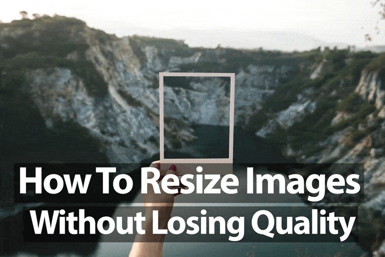 free resize image without losing quality