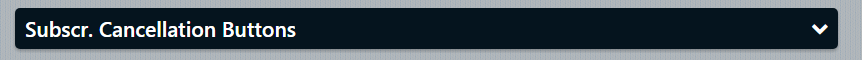 sub cancellation button