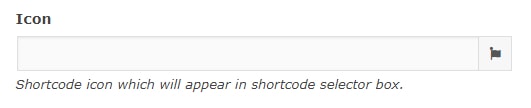 shortcode icon