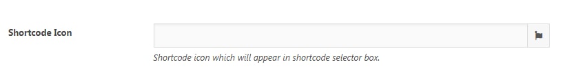shortcode icon