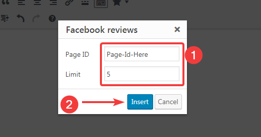 inserting-facebook-review