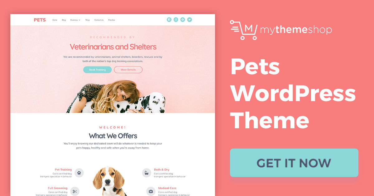 Mythemeshop Download Pets v1.0.4 The Perfect WordPress Theme for Animal Lovers Mythemeshop Download Pets v1.0.4 The Perfect WordPress Theme for Animal Lovers