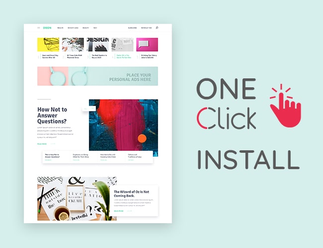 One Click Install