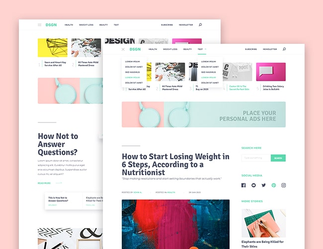 Designer - A Hand-Crafted WordPress Theme for Professionals Designer - A Hand-Crafted WordPress Theme