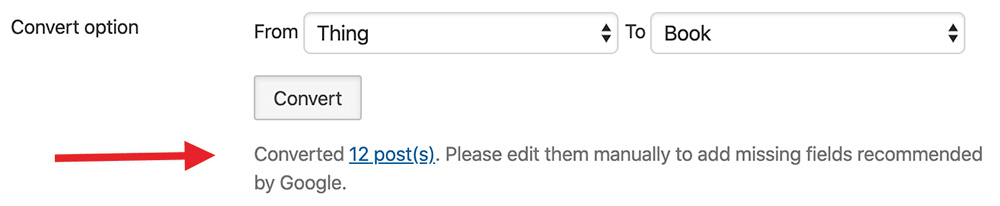 Find Converted Posts
