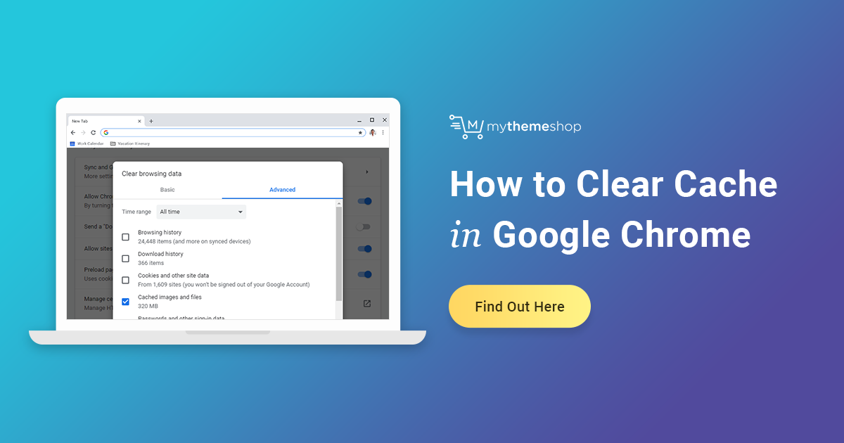 chrome mac clear cache for one site