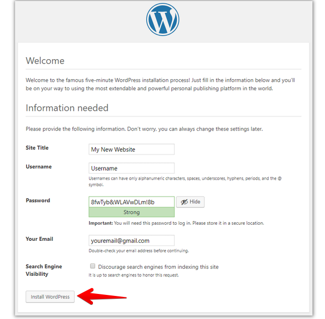 install-wordpress-on-wamp