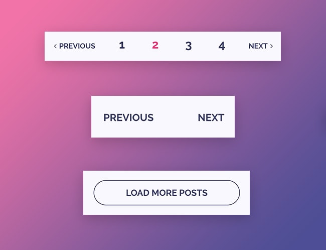 4 Types of Pagination