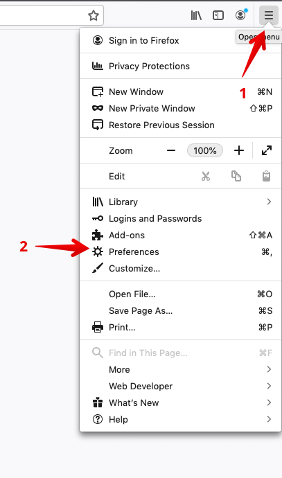 how-to-adjust-the-página-no-está-redireccionando-correctamente-en-Firefox