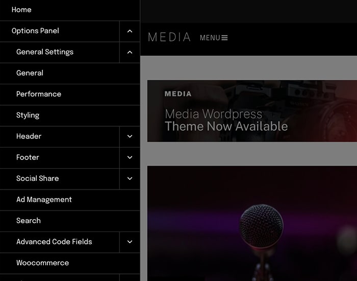 Off-Canvas Mobile Menu