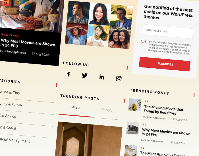 14 Custom Widgets