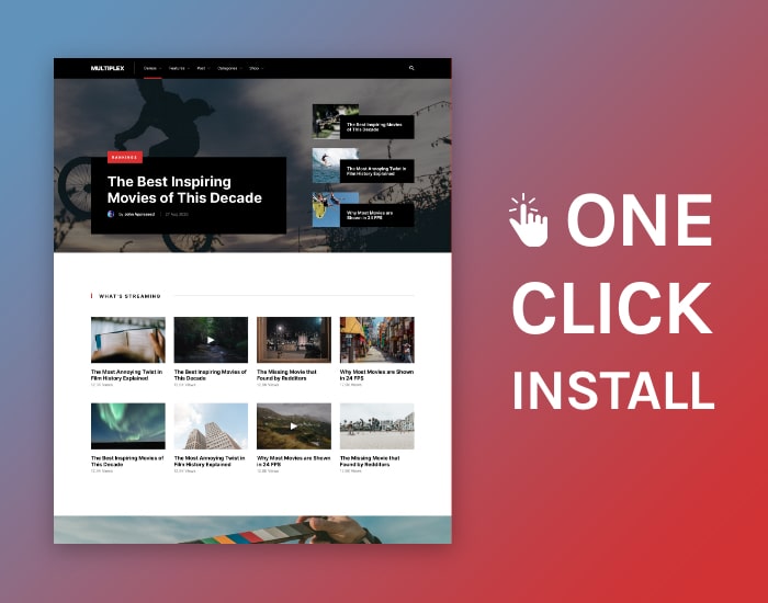 One Click Install
