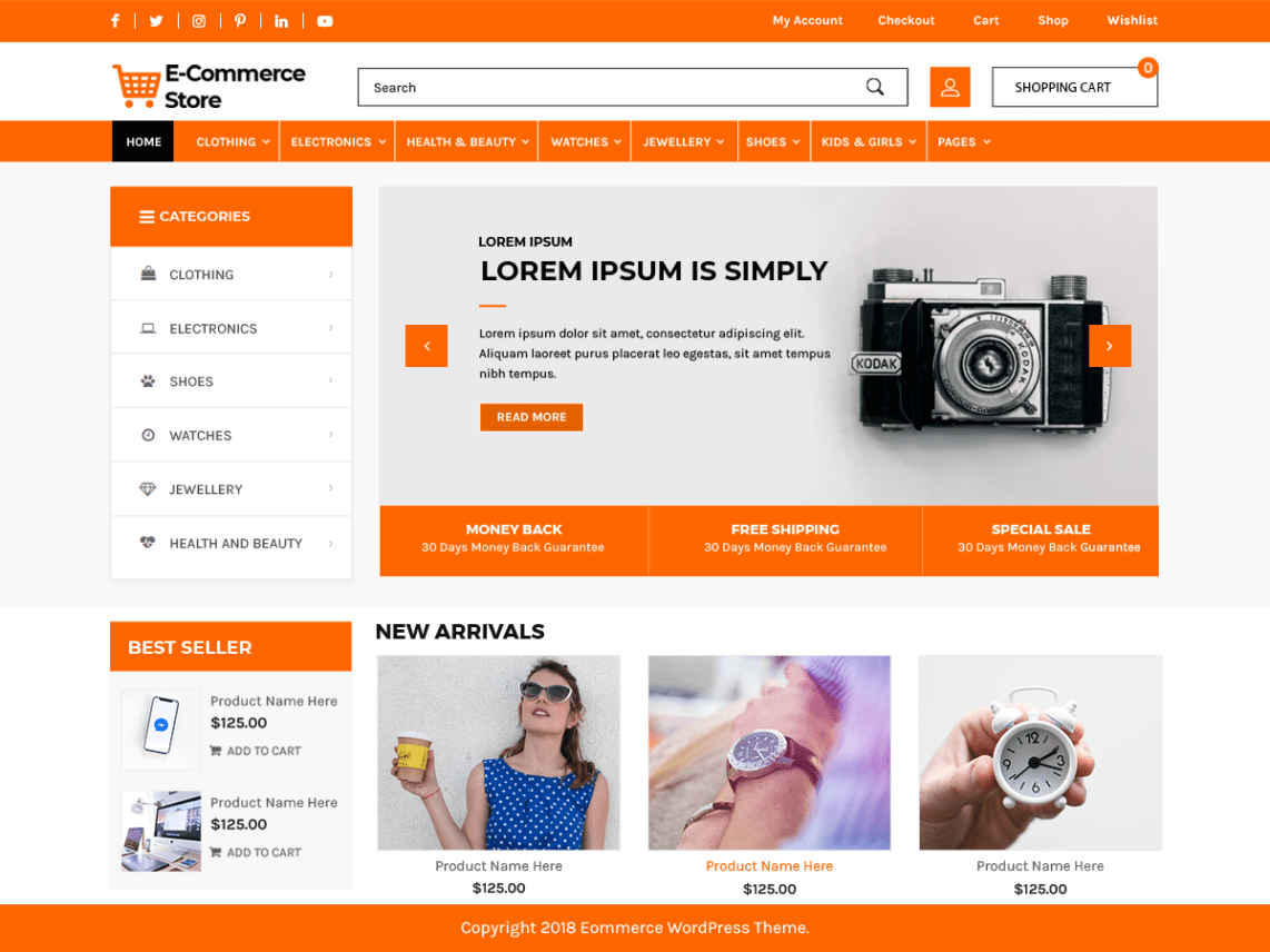 Advance Ecommerce Store