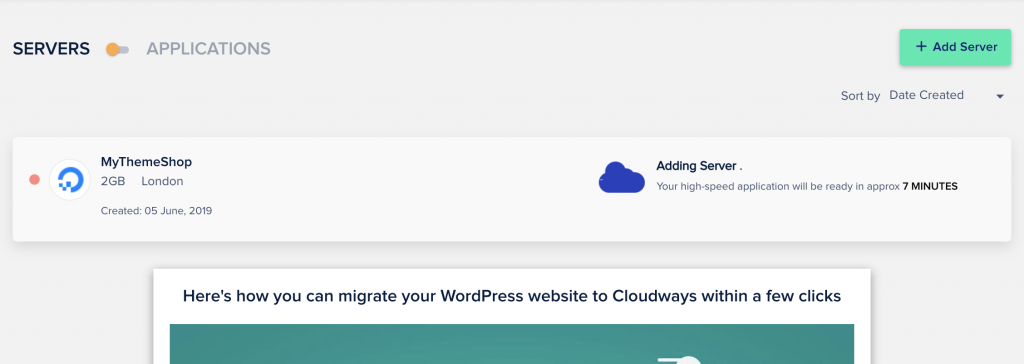 Cloudways-Server-Creation