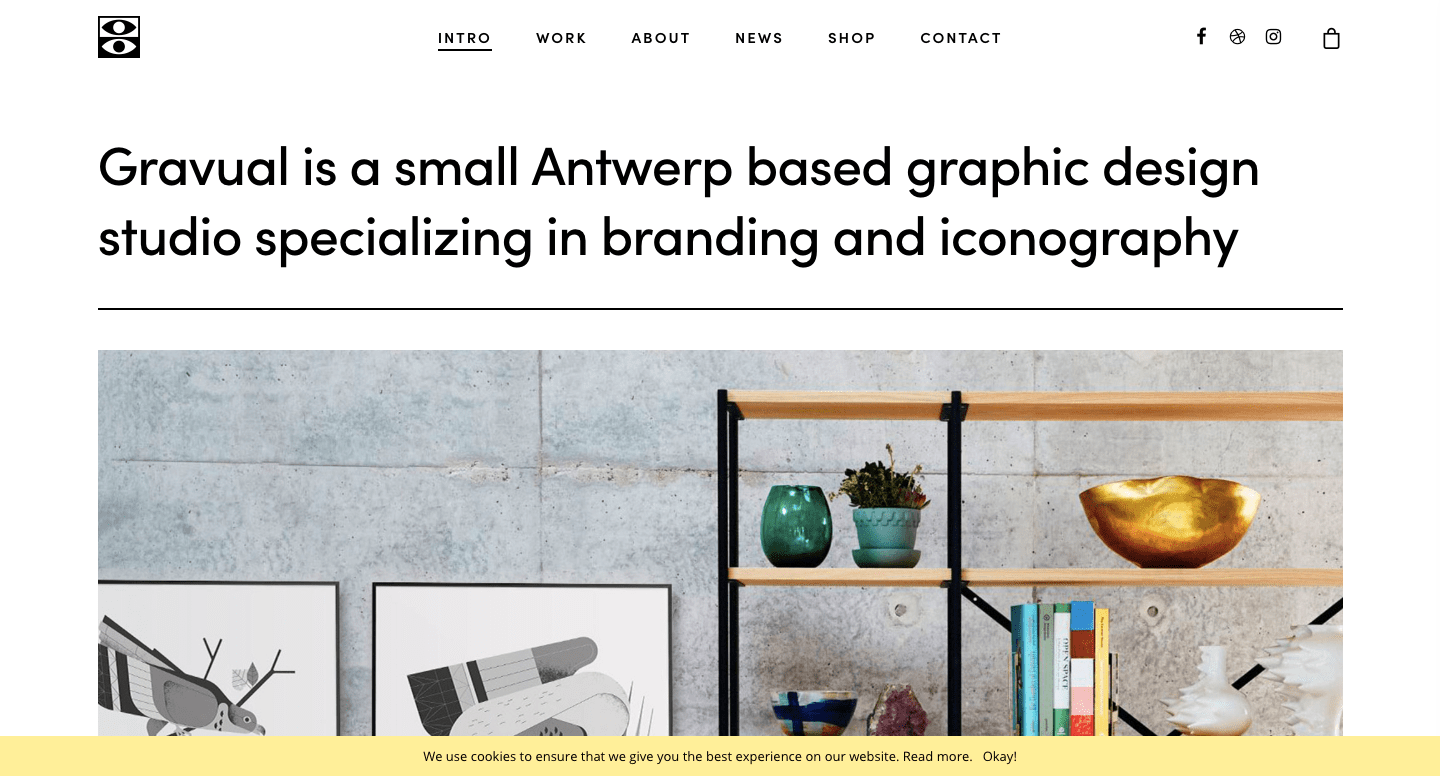 Gravual website made with Salient WordPress Theme