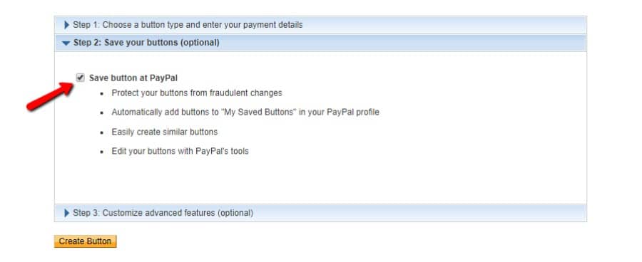 PayPal Site Step 8