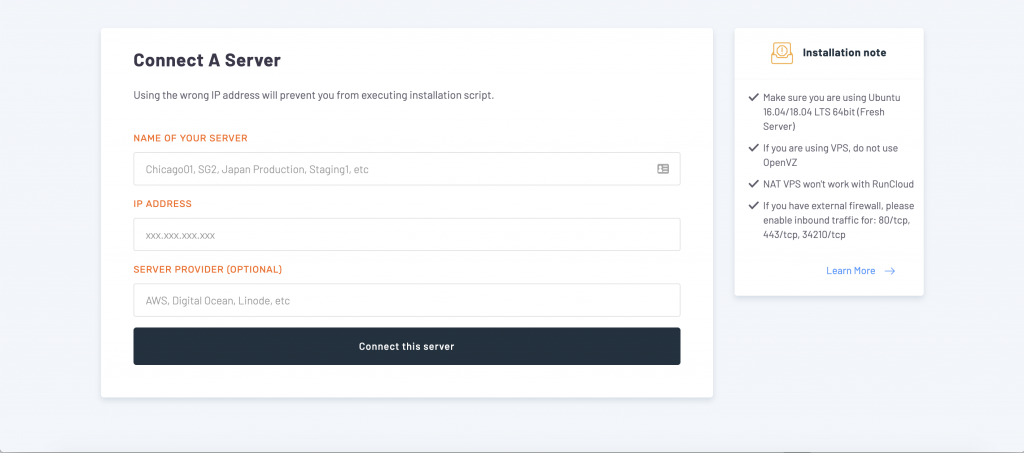 RunCloud Server Management