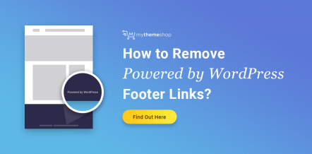 remove wordpress footer links