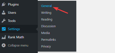 access-wordpress-general-settings