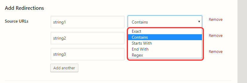 all-redirect-customization-options