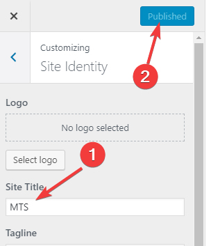change-site-title-and-publish
