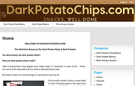 The Definitive Dark Potato Chips