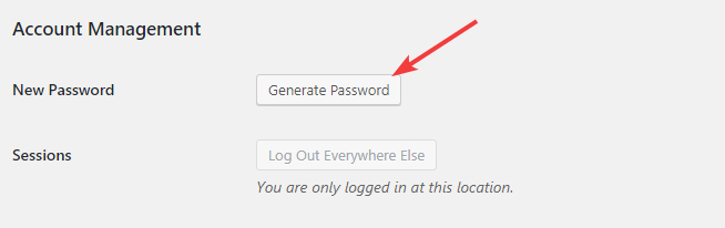 generate password for wordpress generate password for wordpress