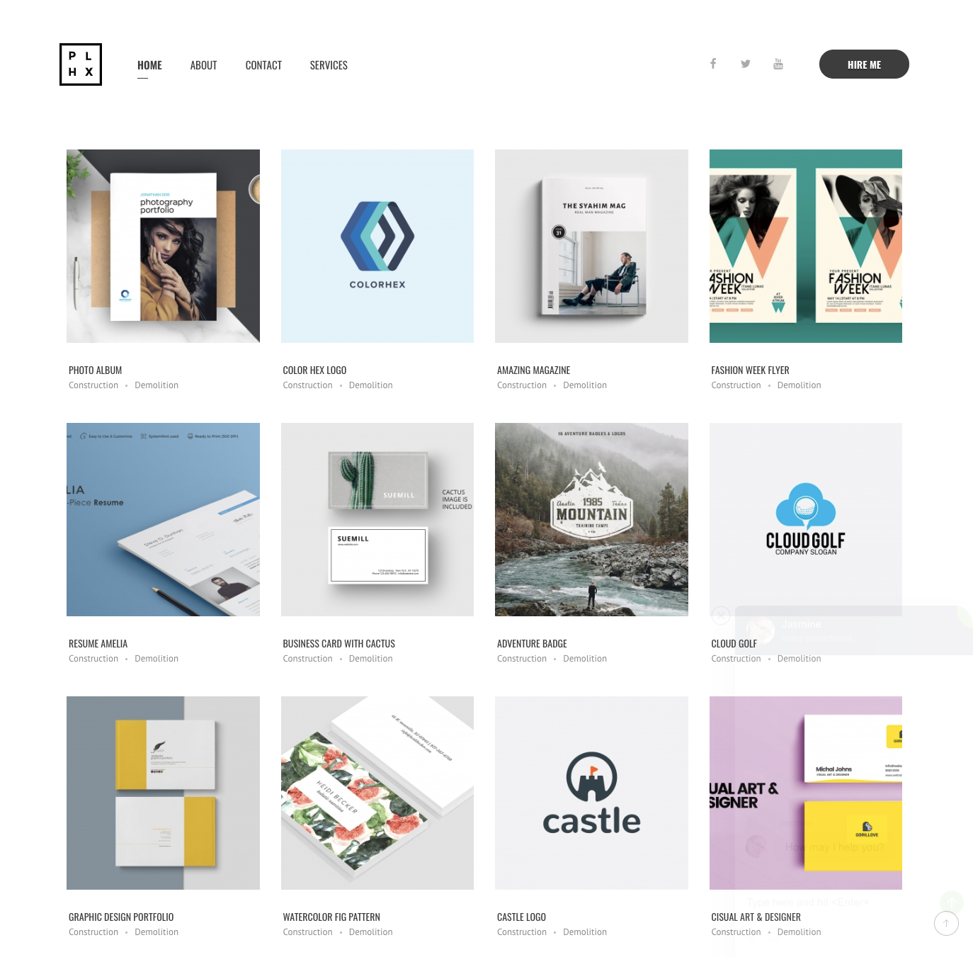 Types of portfolio. Портфолио дизайнера. Портфолио слайдер. Minimalism in web Design. Elementor logo.