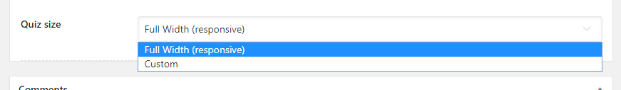 quiz-size