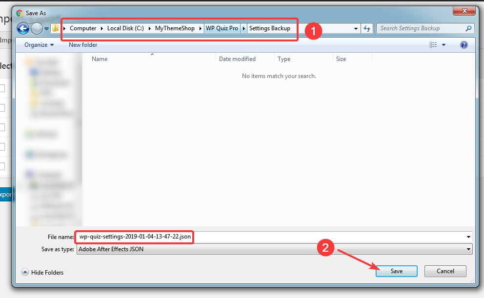 vmeyesuper settings export