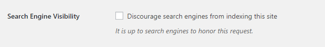 search-engine-visibility-settings