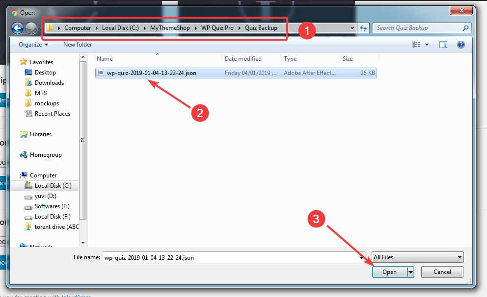 select-quiz-file-for-import