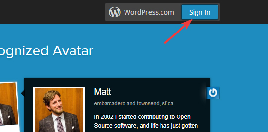 sign-into-gravatar