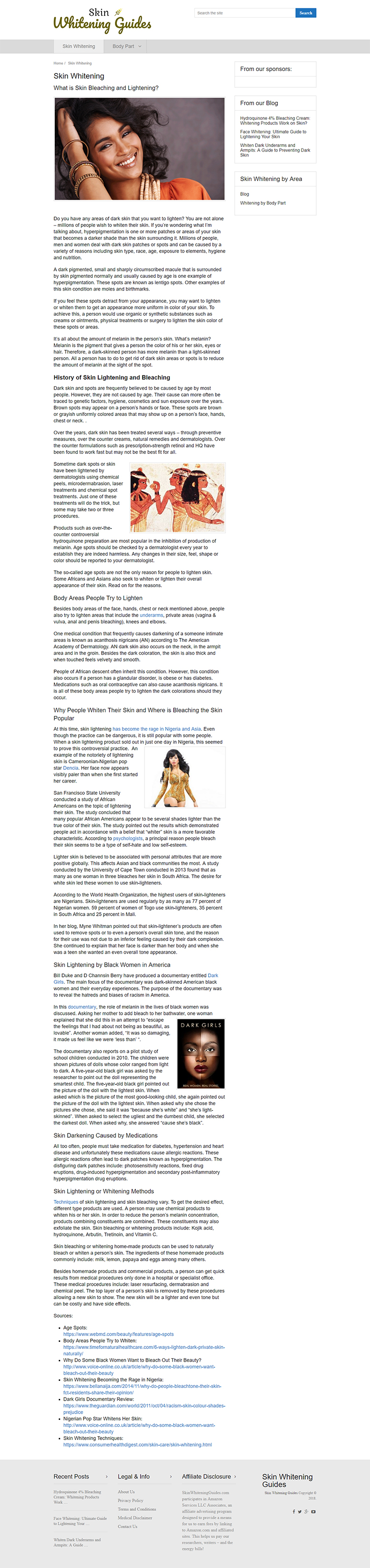 Skin Whitening Guides
