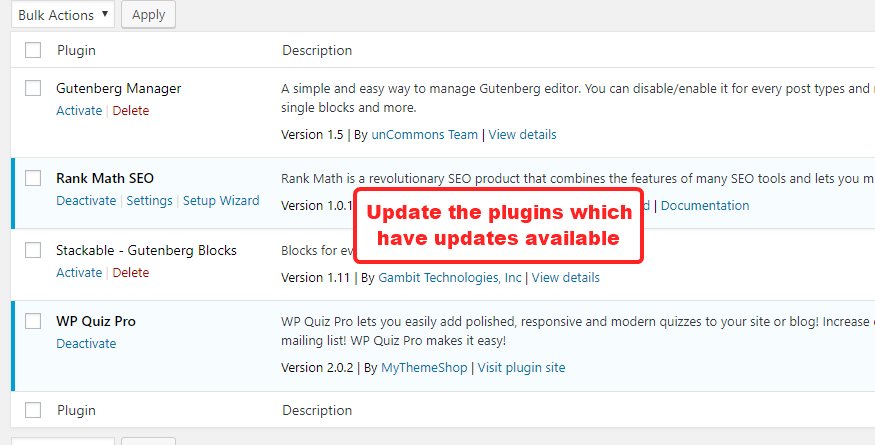 update-plugins-in-wordpress